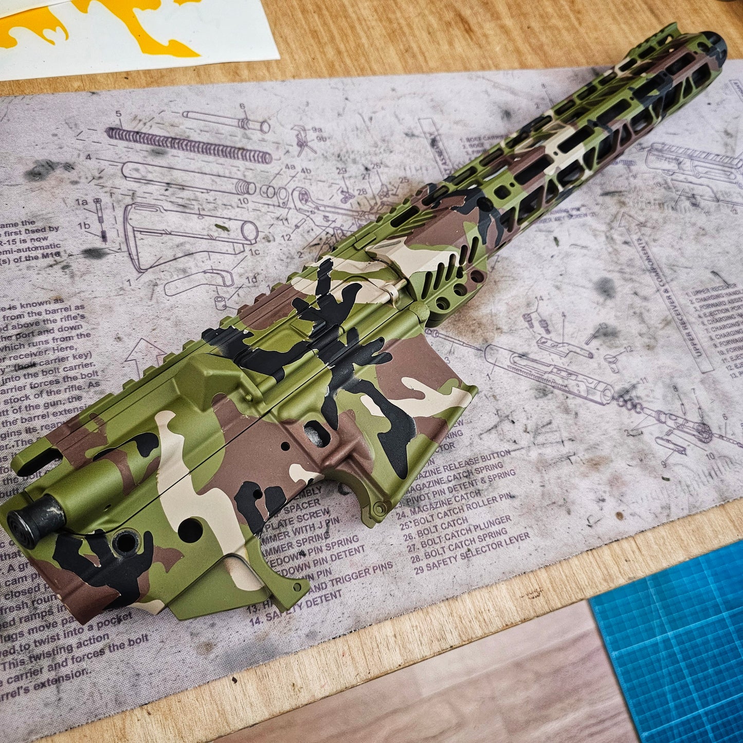 Premium Stencil Kit - M81 Woodland