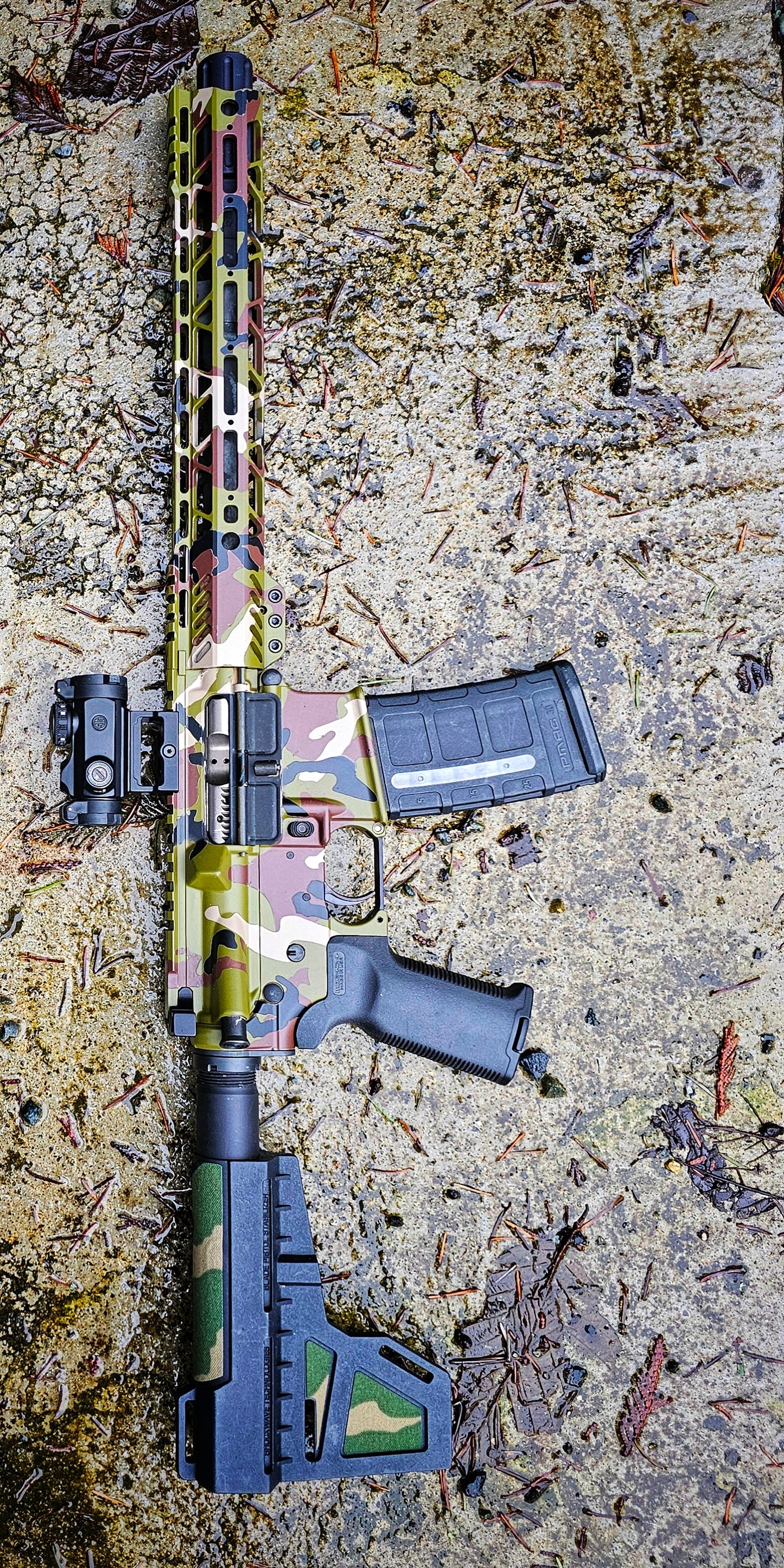 Premium Stencil Kit - M81 Woodland