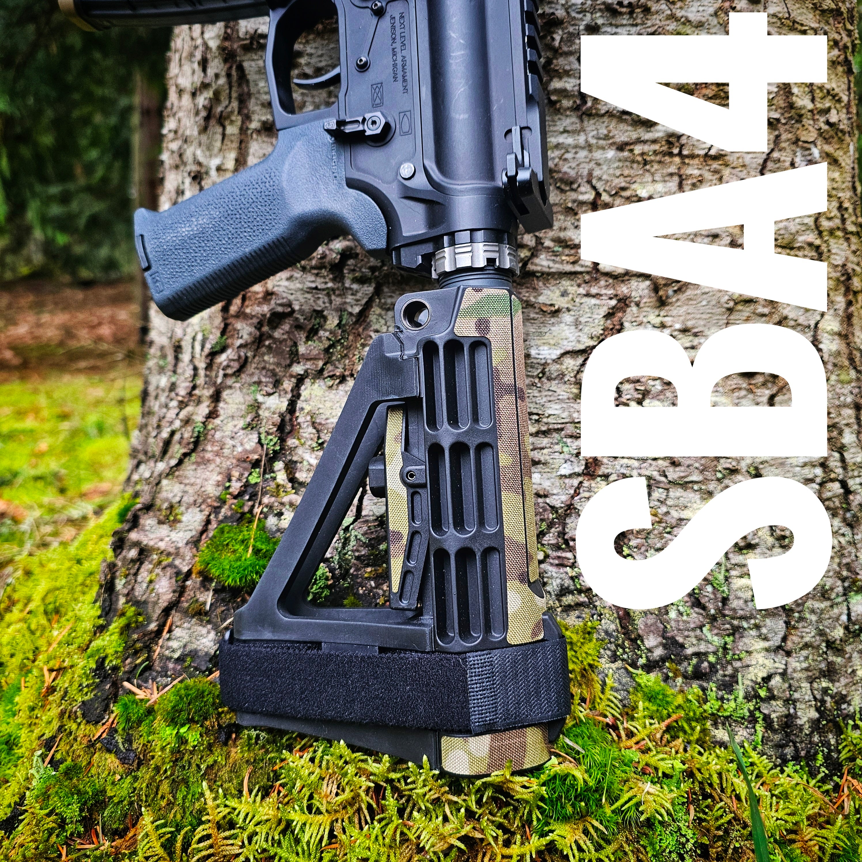 SBA4 Pistol Brace – Tact Wrap
