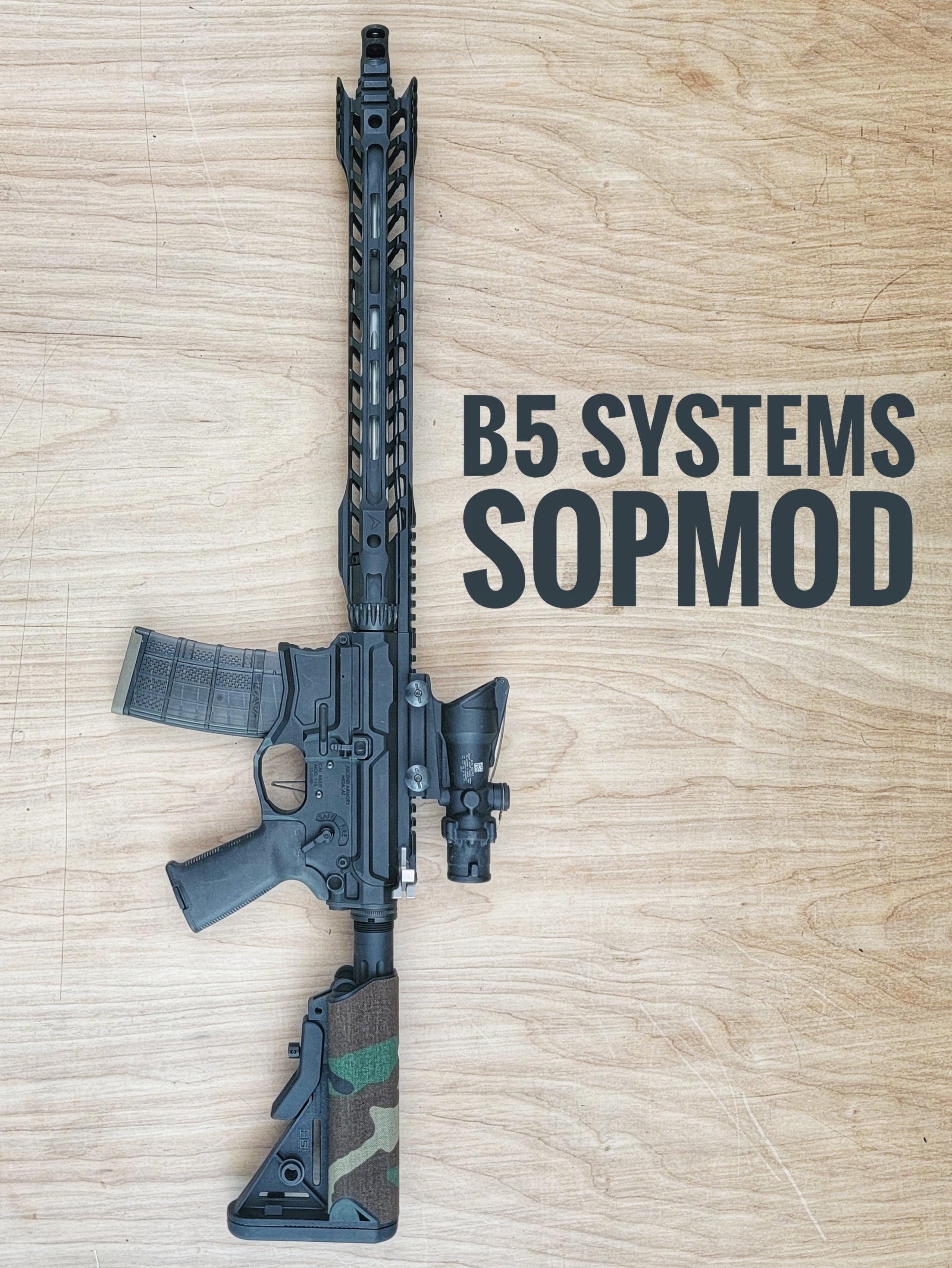 B5 Systems SOPMOD stock (fits LMT also) – Tact Wrap