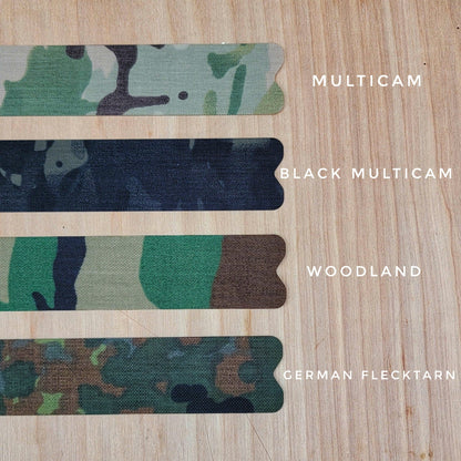 Tact-Wrap "airsoft" stickers, Cordura cheek rest for Magpul MOE stock & CTR stock,  tactical, camo, multicam, ar15, holster wrap