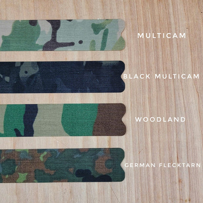 Tact-Wrap airsoft stickers, Cordura cheek rest for B5 Systems Bravo stock, tactical, camo, multicam, holster wrap, decal