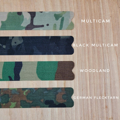Tact-Wrap "airsoft" stickers, Cordura cheek rest for B&T APC Series or MP5 Stock,  tactical, camo, multicam, holster wrap, decal